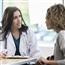 Woman at doctor for medical consultation